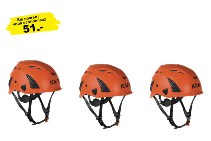 Casques de travail KASK Superplasma AQ (Set de 3), orange