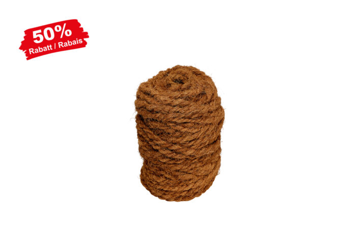Kokosseil, 2-fach gedreht, Knäuel à 90m