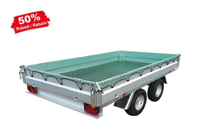 Anhängernetz aus "betelon" PP, Standardgrössen