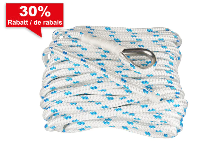 Ankerleinen Turbo PES geflochten