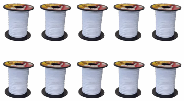 Kit de ficelles de maçon / fils à plomb en polyester