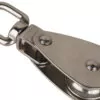 Blockseilrolle einfach mit Wirbel und Gelenk