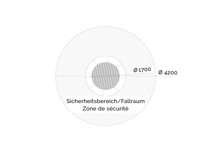 Sprunggerät JUMP Circle S, Smart Open System