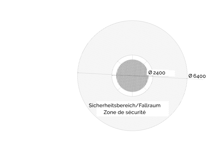 Sprunggerät JUMP Circle L, Smart Open System