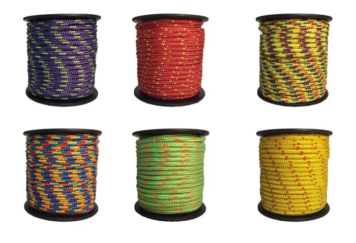 Multi-Color Polyester geflochten