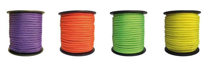 Fluo Polyester geflochten