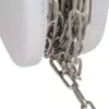 Chaîne en acier rond INOX A2, maillons en C