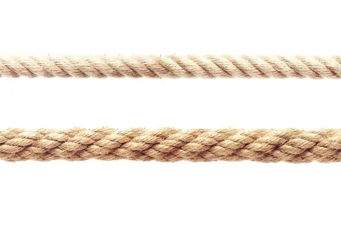 Usatex Seil gedreht