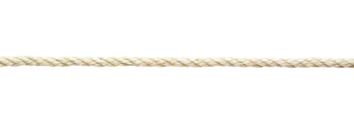 Sisal Seil gedreht