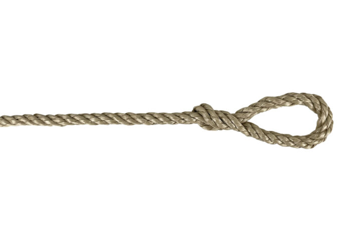 Bindestrick Agrilen mit Schlaufe