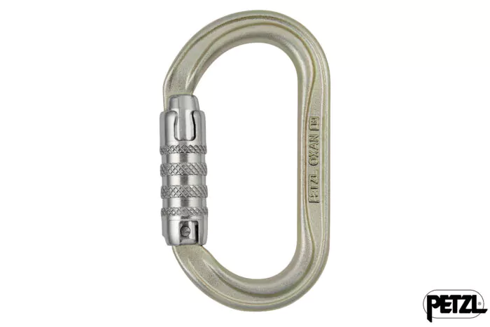 Mousqueton en acier PETZL OXAN