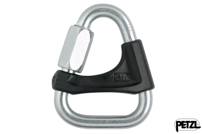 Maillon rapide PETZL DELTA avec entretoise