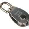 Poulie simple INOX dériveur réa avec emérillon