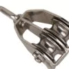 Poulie double INOX dériveur réa avec emérillon