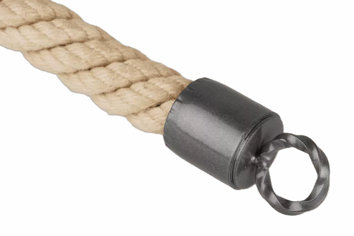 Seilendkappe mit Ring für Treppenhandlauf