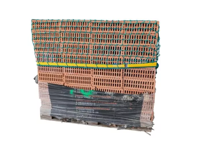 Jeux de filet de protection avec sangle de cerclage pour palettes