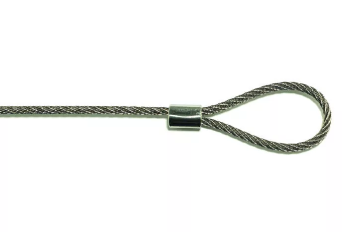 Boucles manchonnée INOX sans cosse
