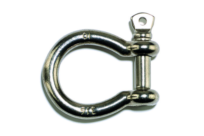 Schäkel geschweift INOX