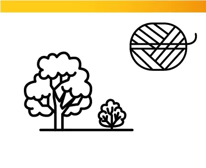 Schnüre für Garten