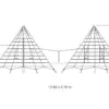 Kletterpyramide Typ 450-95 DUO mit Netzboden