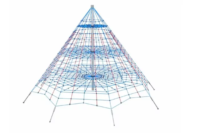 Kletterpyramide Typ 550-95 mit Netzboden