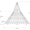 Kletterpyramide Typ 750-95 mit Netzboden