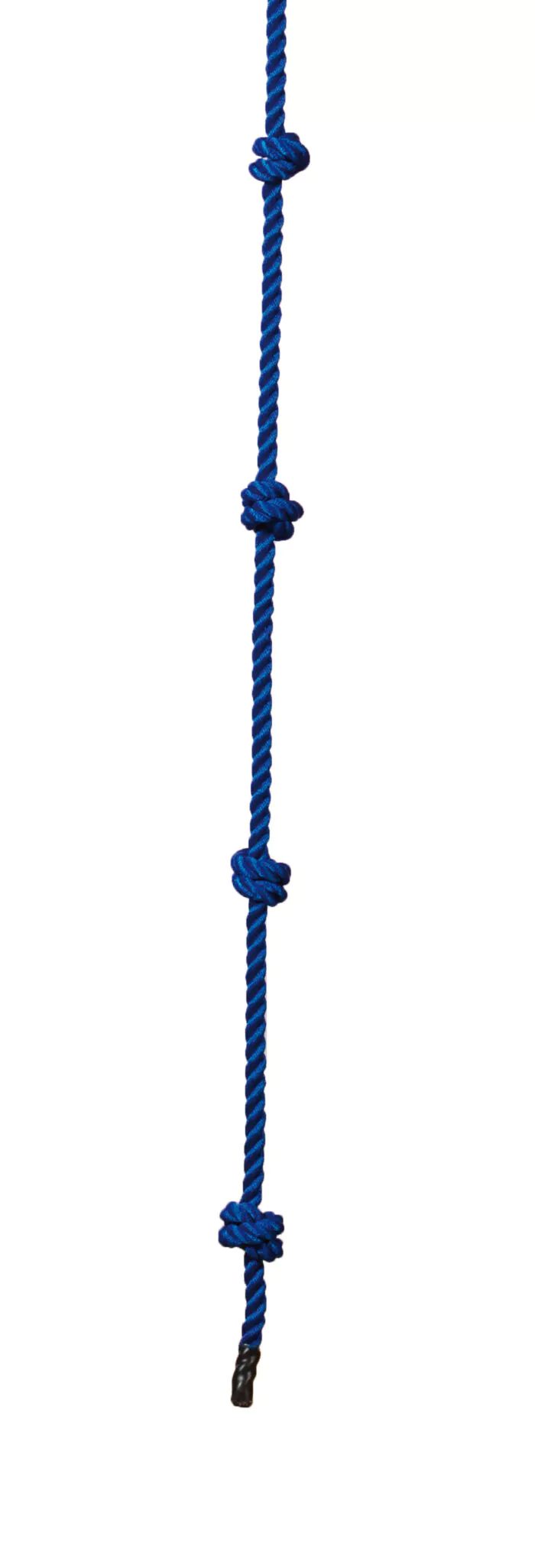 Klettertau mit Knoten aus Kunststoff