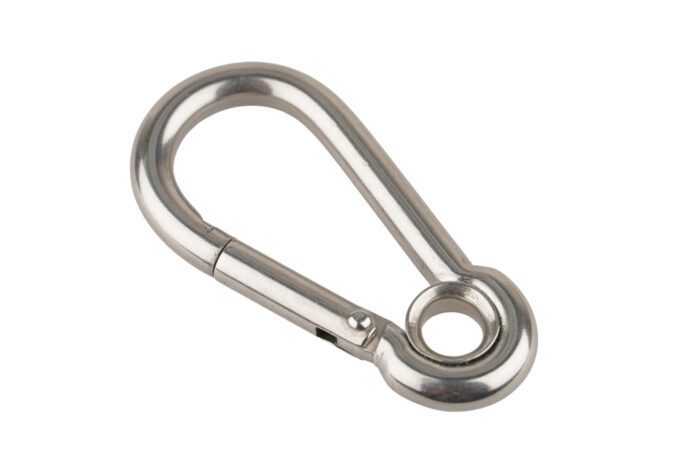 Karabiner mit Auge INOX