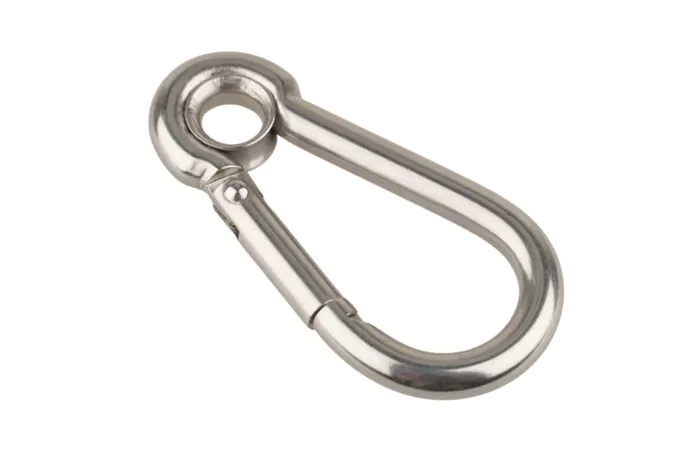 Mousqueton INOX avec oeillet