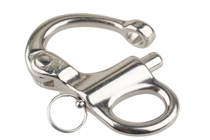 Mousqueton INOX à l'oeil fixe