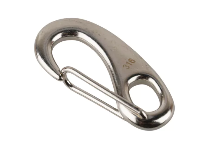 Sicherheitskarabiner INOX 50 mm