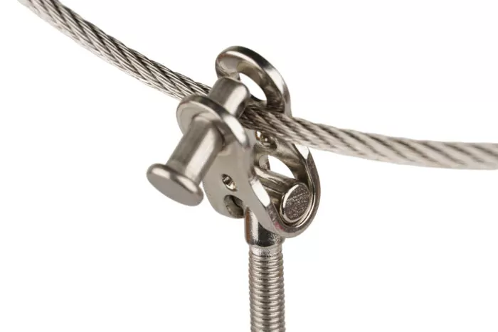 Fourche avec filetage extérieur